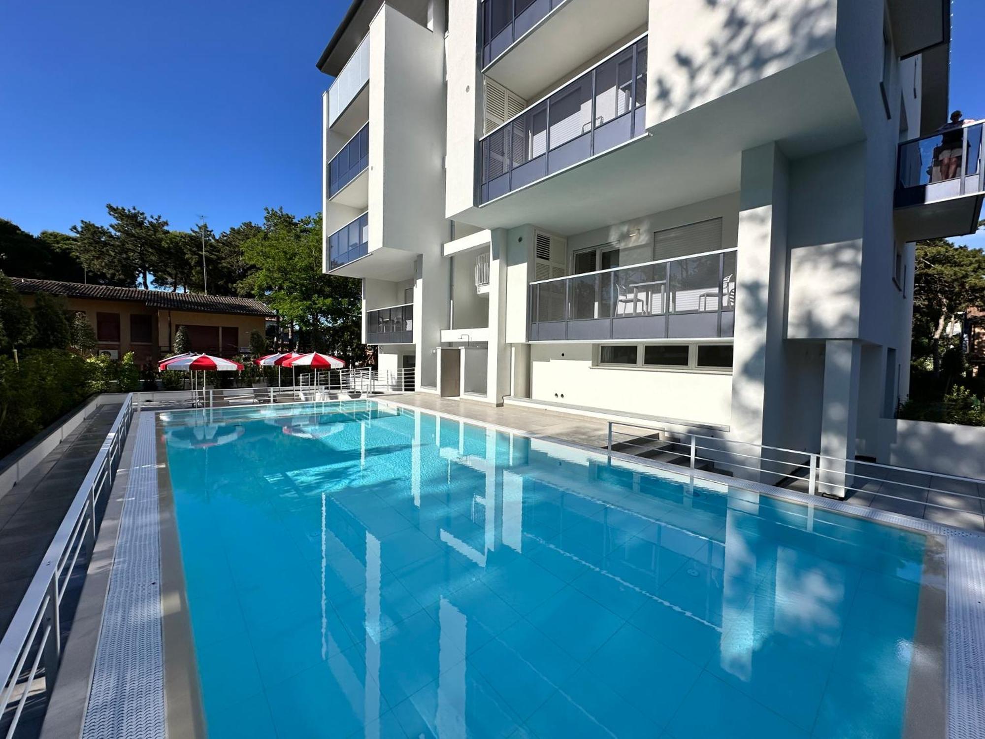 Nuovo Condominio Con Piscina E Garage Bibione Dış mekan fotoğraf