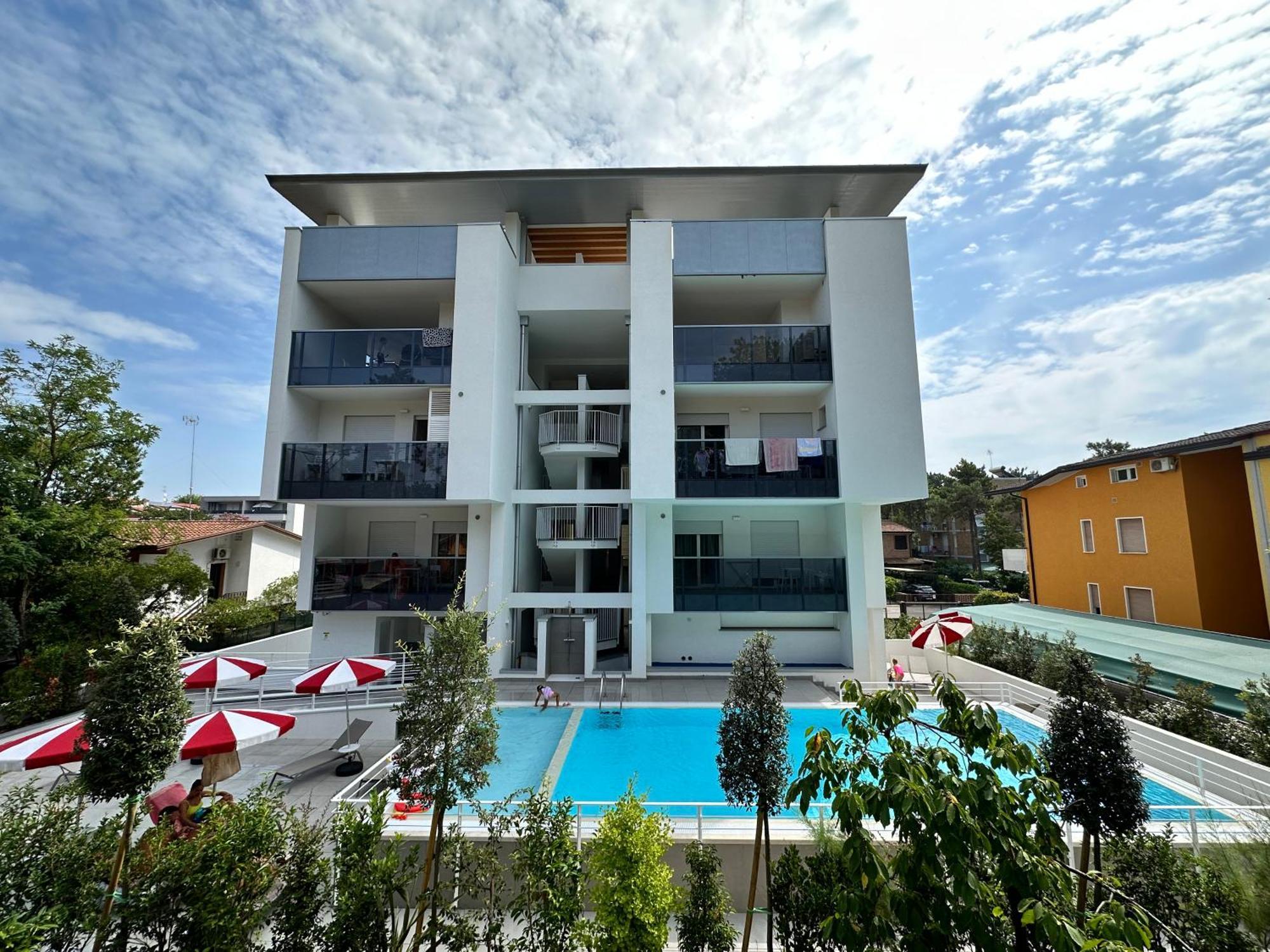 Nuovo Condominio Con Piscina E Garage Bibione Dış mekan fotoğraf